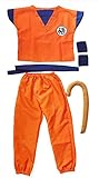 Dragon Ball Z Kleidungsanzug Son Goku Cosplay Kostüme...