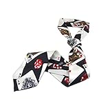 TOYANDONA Spielkarten Krawatten Krawatten Poker Würfel Druck Krawatte...