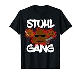 Stuhlgang Kackhaufen Kacke Kot Haufen Kostüm zu Fasching T-Shirt