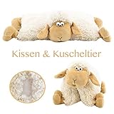 art decor 2 in 1 Kuschelkissen und Kuscheltier Schaf, Schafkissen,...