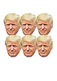 STAR CUTOUTS Lustige Karton-gesichtsmasken SMP366 Design: Gesicht von...