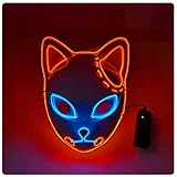 Demon Slayer Maske, Halloween Maske Für Erwachsene Kostüm Maske,...