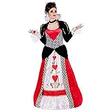 Fun Shack Herzkönigin Kostüm Damen, Herzdame Kostüm, Spielkarten...