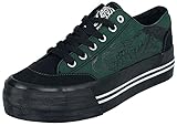 Harry Potter Slytherin Frauen Sneaker grün/schwarz EU39 Textil...