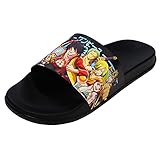Roffatide Anime One Piece Hausschuhe Badezimmer Hausschuhe Rutschfeste...
