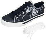 Harry Potter Hogwarts Unisex Sneaker schwarz EU44 Textil Fan-Merch,...