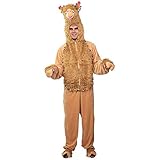 WOOOOZY Herren-Kostüm Lama Overall, bis 190 cm