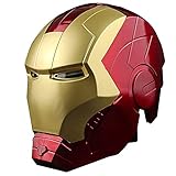 PRETAY Iron Man Helm, können die Augen leuchten, Möbel Ornamente,...