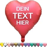 Herzballon mit Beschriftung Geschenkidee Überraschung von Almate Shop...