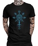 Valhalla - The Vegvisir Yggdrasil Weltesche Runen - Wikinger Viking...
