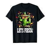 Let's Fiesta Kaktus Mexikanische Party Tacos Nacho Avocado T-Shirt