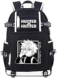 Roffatide Anime Hunter x Hunter Killua Zoldyck Laptop-Rucksack mit...