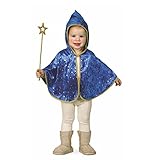 Kostüm Umhang Zauberer, Sterntaler, Fee, Gr. 92