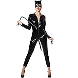 dressforfun 900474 - Damenkostüm heiße Katze, Enganliegendes Catsuit...