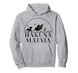 Disney The Lion King Hakuna Matata Simple Text Pullover Hoodie