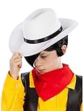 Maskworld Lucky Luke Cowboyhut für Kinder - Kostümzubehör