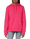 Tommy Hilfiger Damen Hoodie mit Kapuze , Rosa (Pink Splendor), L