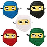 Tydeus Maske Filz Kinder, 5 Stück Masken Cosplay, Maske Verkleidung...
