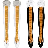 YOGINGO 2 PCS Chicken Leg Socks, Hühnerfüße Strümpfe Fun Lustige...