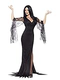 Halloween! Smiffys Kostüm Unsterbliche Seele, mit Kleid, Schwarz