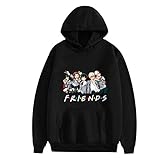 My Hero Academia Anime Hoodies Friends Printed Pullover Sweatshirt...