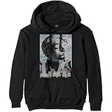 Tupac Shakur 2Pac LA Skyline offiziell Männer Kapuzenpullover (Small)