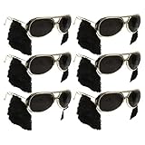 I LOVE FANCY DRESS King of Rock and Roll Brille für Erwachsene mit...