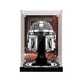TopBrixx Vitrine für Lego Mandalorianer Helm 75328, 3MM Acryl...