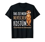 Erdmännchen Halloween Kostüm lustiger Spruch Geschenk T-Shirt