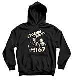 Terence Hill Bud Spencer Hoodie - Legends and Heroes (schwarz) (4XL)