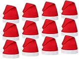 Alsino Weihnachtsmütze 12 Stück (wm-32) ∙ Nikolausmütze für...