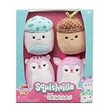 Squishville SQM0470-4er Pack Herbstfreunde Squad, superweiche...