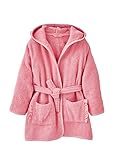 Vertbaudet Kinder Bademantel, Einhorn-Kostüm pink 116