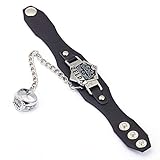 Feidiao The Legend of Zelda Hylian Shield Armband Ring Metallring Reif...