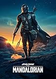 Displate – Metallposter - Magnet-Montage - Star Wars - Mandalorian...