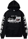 FLYCHEN Herren Kapuzenpullover Ken Kaneki Pullover Tokyo Ghoul 3D...