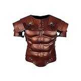 Andracor - Römischer Gladiator Rüstungsset - Brauner Muskelpanzer...