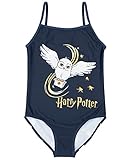 Harry Potter Badeanzüge Mädchen Hogwarts Burgundy oder Marine Hedwig...