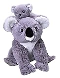 Wild Republic Mom and Baby Koala, Großes Kuscheltier, 38 cm,...