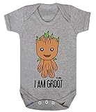 Guardians of The Galaxy I Am Groot Superheld Lustig Kostüm Bodys 100%...