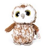 TY T36326 Barn Eule - Beanie Boos, 15 Cm
