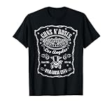 Offizielles Guns N' Roses Paradise Label T-Shirt