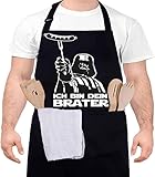 DXDXDXD Star Wars Schürze, mit 2 Taschen 95cm Große Männer...