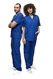 Mazalat, Unisex medizinische uniform Set mit Kasack und Hose, Medical...