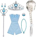 Vicloon ELSA Eisprinzessin Set of 9,ELSA Handschuhe,Upgrade Prinzessin...