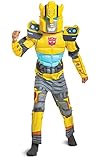 Bumblebee Costume, Muscle Transformer Costumes for Boys, Padded...