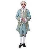 Fortunehouse Herren Barock Cosplay Kostüm Mittelalter Viktorianisch...