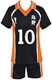 Yanny Anime Cosplay Kostüm High School Volleyball Sportswear Karasuno...