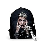 ZXKJJY Machine Gun Kelly Schultasche Cartoon 3D Druck Männer Frauen...