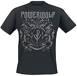 Powerwolf Crest - Metal is Religion Männer T-Shirt schwarz XXL 100%...